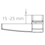 Burg Wachter WS 22 BR Barna biztonsági ablakzár és teraszajtózár BW38281