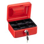 Burg Wachter Money 5015 pénzkazetta Piros