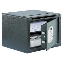   Burg Wachter PS 120 E EWS dupla bedobónyílásos elektronikus széf BW49110
