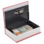KingSAFE Book Safe Code Piros könyv alakú pénzkazetta KS-BOOK-CODE