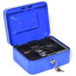 KINGSAFE Cash-200 hagyományos pénzkazetta kék