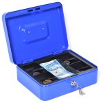 KINGSAFE Cash-250 hagyományos pénzkazetta kék