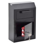 KingSAFE Cash Box Fekete bedobónyílásos széf KS-CASH-BOX