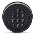 M-Locks AL 2030 Fekete Alpha billentyűzet elemtartóval M205050