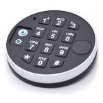 M-Locks DE 2010 Ezüst Delta forgatható billentyűzet M240000