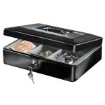 Master Lock CB10 Fekete elegáns pénzkazetta MLCB10