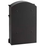 PICCO Renzo díszes kerítésen kívüli postaláda fekete PI0002