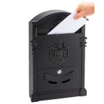 PICCO Terzo díszes kerítésen kívüli postaláda fekete PI0008