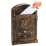 PICCO Terzo díszes kerítésen kívüli postaláda réz PI0010