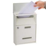 PICCO Adamo kerítésen kívüli postaláda fehér PI0012