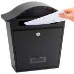 PICCO Angelo klasszikus kültéri postaláda fekete PI0017