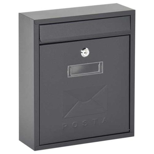 Picco Bella kültéri társasházi postaláda Fekete