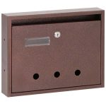 PALAMOS társasházi postaláda antik bronz