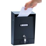 SILMEC Prima postaláda fekete 10-201.84