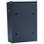 SILMEC Prima postaláda fekete 10-201.84