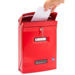 Silmec Gioiosa masszív alumínium postaláda Piros