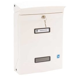   SILMEC Gioiosa masszív alumínium postaláda fehér SC10-400-9016