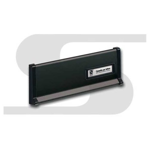 Silmec Coperto 600 keskeny bedobónyílás Fekete