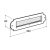 SILMEC Cornice 600 beépítő keret SC10-601-56