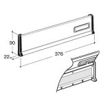 SILMEC Coperto 650 ezüst bedobónyílás 10-650.72