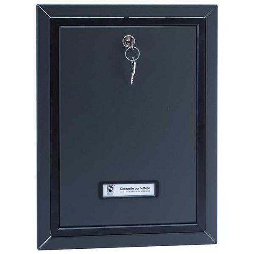 Silmec Porta 695 postaláda ajtó Fekete