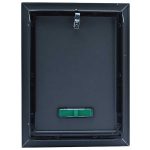 Silmec Porta 695 postaláda ajtó Fekete