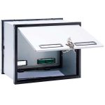 SILMEC Scala 401 ezüst beépíthető postaláda 30-401.72