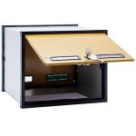 SILMEC Scala 402 arany beépíthető postaláda 30-402.51