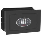 Technomax CR 4 EL Fekete faliszéf elektronikus zárral TMCR4EL