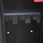 Technomax TCH 3 Fekete fegyverszekrény kulcsos zárral TMTCH3