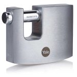 Yale Y124B/70/115/1 Króm krómozott tömb lakat Y124B701151