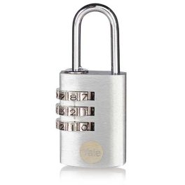   Yale Y151B/22/120/1 Króm krómozott számkombinációs lakat Y151B221201