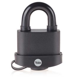   Yale Y220B/61/123/1 Fekete időjárásálló acél lakat Y220B611231