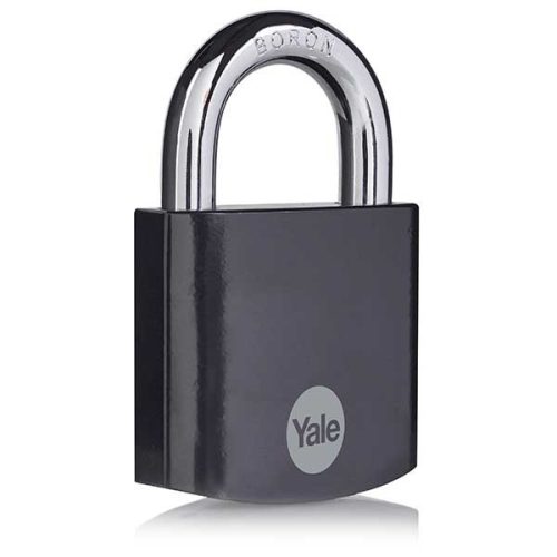 Yale Y300B/63/127/1 Fekete edzett acél lakat Y300B631271