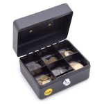 Yale YCB/080/BB Fekete pénzkazetta YCB080BB