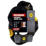 Yale YCL3/10/110/1 Fekete nagybiztonságú lánc és lakat kombináció YCL3101101