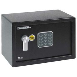   Yale YEC/250/DB digitális széf beépített szirénával Fekete
