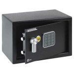 Yale YEC/250/DB digitális széf beépített szirénával Fekete