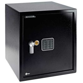   Yale YEC/390/DB nagyméretű riasztós széf beépített szirénával Fekete