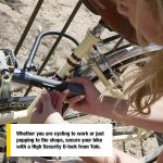 Yale YUL2/13/230/1 Szürke minőségi kerékpár U lakat YUL2132301