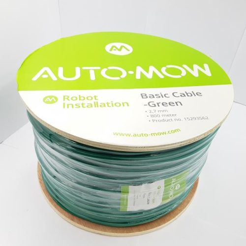 Elektromosság Auto-Mow Basic határoló vezeték, 2,7 mm, zöld, 800 m 15293562