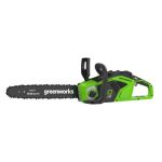Láncfűrész készlet akkumulátoros Greenworks GD40CS15K2X 40 v, 3/8-1.3-52 szemes, akku- és töltővel 2005707UC-GW
