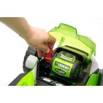 Fűnyíró fűgyűjtős, akkumulátoros Greenworks G40LM35K2x 40 v, 35 cm, 2 db 2ah akku- és 1db töltővel 2501907UC-GW