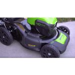 Fűnyíró fűgyűjtős, akkumulátoros, önjáró Greenworks GD40LM46SPK4 40 v, 46 cm, akku- és töltővel 2506807UB-GW