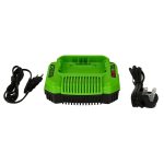 Akkumulátor töltő Greenworks  80v, 2 ah 2932107-GW