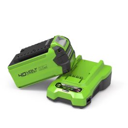   Greenworks Akkumulátor és töltő induló készlet GSK40B2 2ah akku és 2ah töltő 40v 2936607-GW