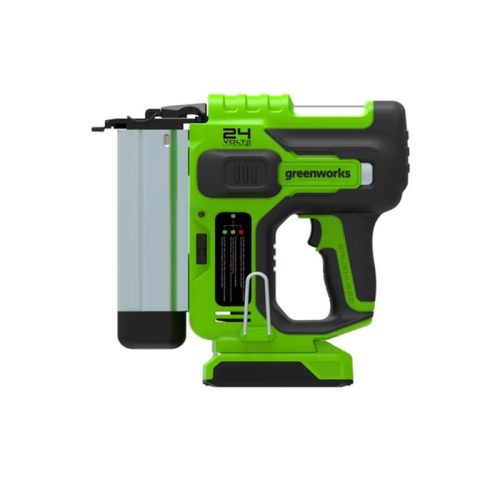 Szögbelövő akkumulátoros Greenworks GD24BN 24v, akku és töltő nélkül 3400707-GW