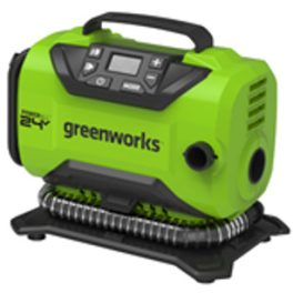   Kompresszor akkumulátoros Greenworks G24IN mini, 24 v, 11 bar,  akku és töltő nélkül 3400807-GW