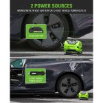 Kompresszor akkumulátoros Greenworks G24IN mini, 24 v, 11 bar,  akku és töltő nélkül 3400807-GW
