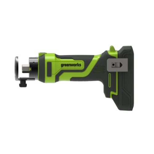 Marógép Greenworks G24SS akkumulátoros 24v, vmélység fa: 31,5mm, akku-töltő nélkül 3501807-GW